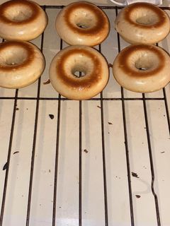 Una foto de Donuts a horno