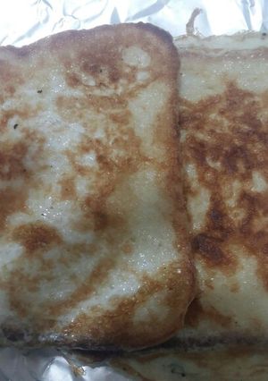 A picture of Bread omelet.