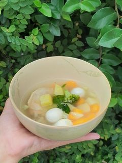 Foto resep Sop ayam telur puyuh