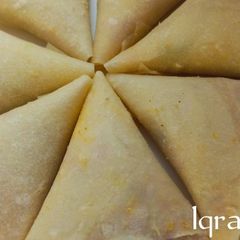 A picture of Chicken Vegetable Samosa.