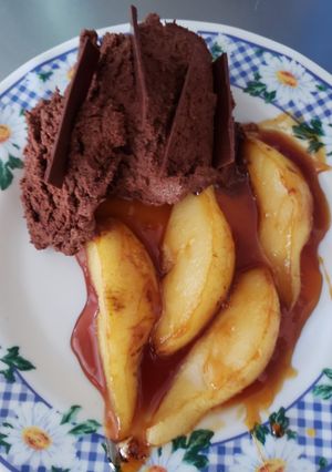 Una foto de Mousse de Chocolate