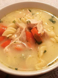 Una foto de Sopa de pollo