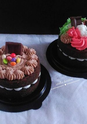 Foto resep Super Moist Steamed Chocolate Cake