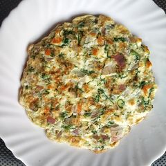 A picture of Paneer omelette.