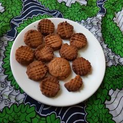 A picture of Peanut butter cookies.