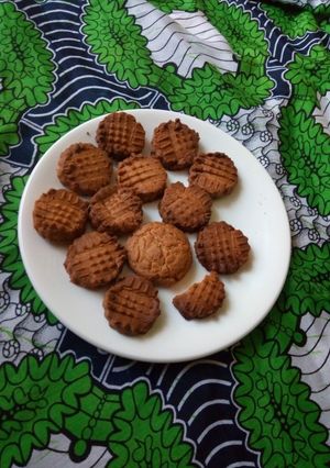 A picture of Peanut butter cookies.