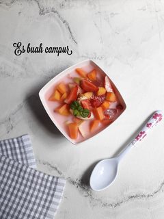 Foto resep Es buah campur