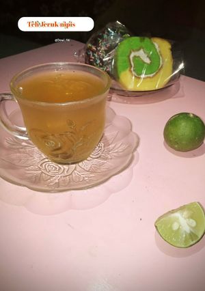 Foto resep Teh Jeruk Nipis