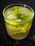Weightloss Chia Seed water/ Detox Morning Drink
