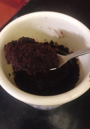 Hình của món Bánh socola bằng lò vi sóng 5ph.