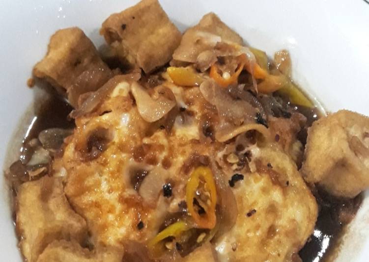 Resep Telur lada hitam (sarapan simple 5 menit jadi) Anti Gagal