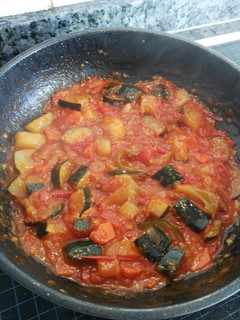 Una foto de Fritada de verduras