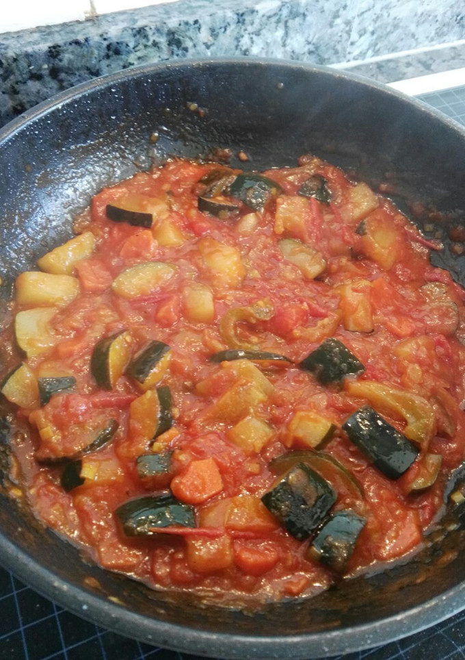 Una foto de Fritada de verduras