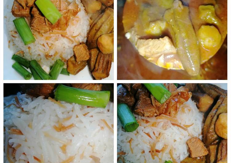بامية ورز 😋😋