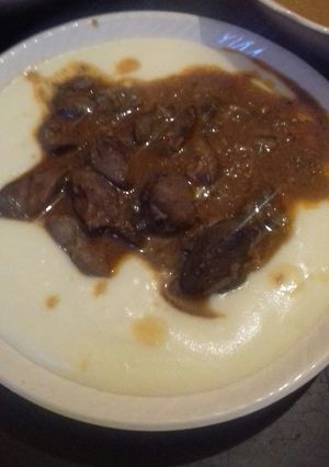 صورة لوصفة بوريه مع كبدة صوص (مشرملة)