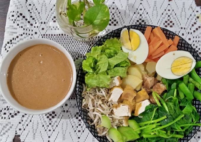 Gado Gado Siram Khas Dapur Saya 😘