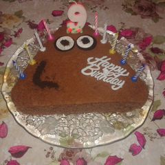 A picture of Pou Cake !.