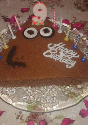 A picture of Pou Cake !.