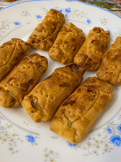 Una foto de Palitos de salmón con queso y de sobrasada airfryer