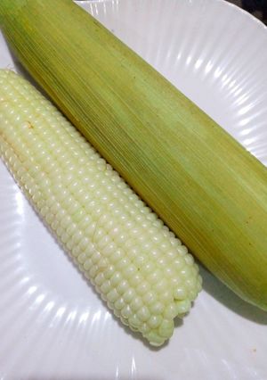 A picture of Boiled corn🌽🌽🌽.