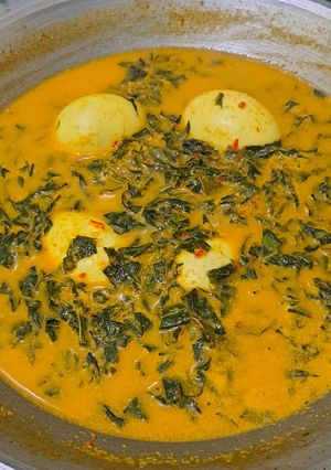 Foto resep Gulai santan daun singkong