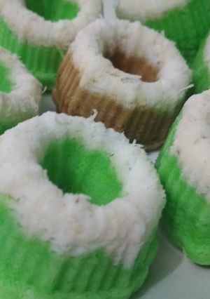 Foto resep Kue putu ayu simple anti ribet