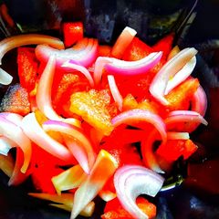 A picture of Quick healthy watermelon salad.