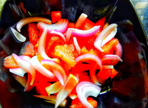 A picture of Quick healthy watermelon salad.
