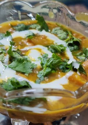 A picture of Dal Makhni.