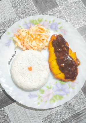 Foto resep Chicken Katsu Saus Lada Hitam
