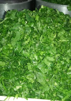 A picture of Sukumawiki, Mchicha and Spinach.