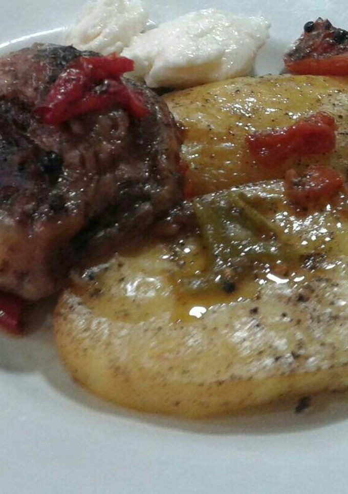 Una foto de Asado de cordero
