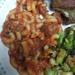 A picture of Lamb Goulash.