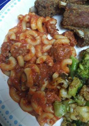 A picture of Lamb Goulash.