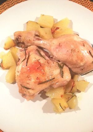 Foto di Pollo con le patate