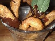 Una foto de churros fáciles