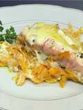 Lachs mit Hokkaido-Kürbis