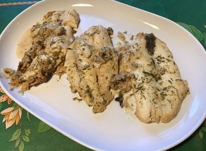 Une photo de Filets d'églefin à la crème de citron et estragon