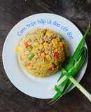 Cơm hấp lá dứa cốt dừa