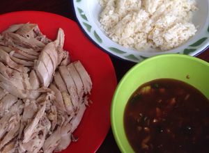 Foto resep Nasi Hainam ayam rebus enak sekali untuk si pacar 😘