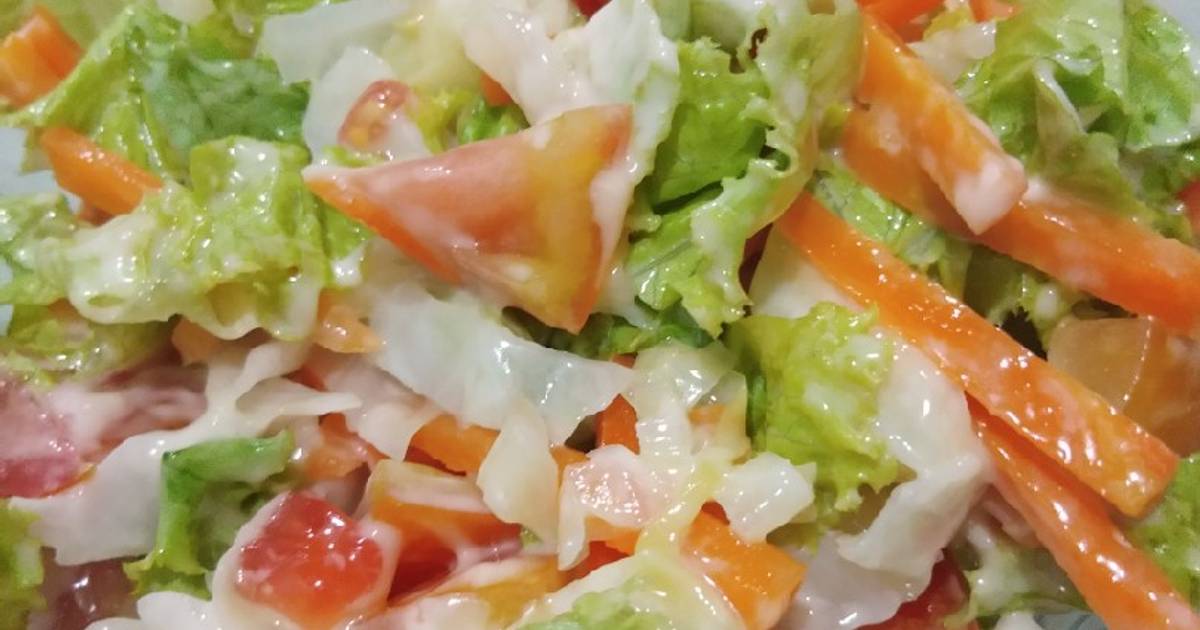  Resep  Vegetable  salad  oleh Aida Fitriah Risbariah Cookpad