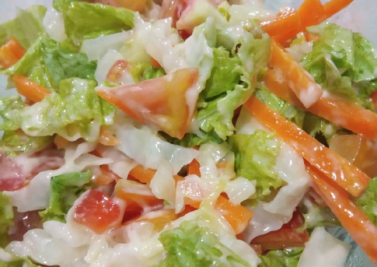 Resep Vegetable salad Top Enaknya