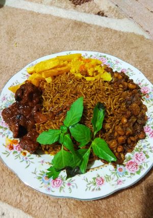 عکسی از دستور عربی گوشت گوساله