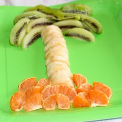 A picture of Edible Palm Tree Snack.