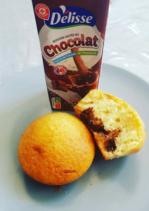 Une photo de Mini marbré au chocolat