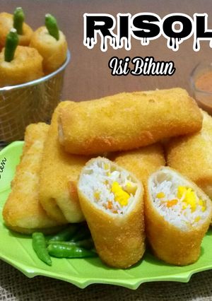 Foto resep Risol Isi Bihun (+ kulit risol anti sobek)