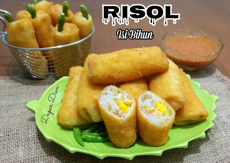 Risol Isi Bihun (+ kulit risol anti sobek)