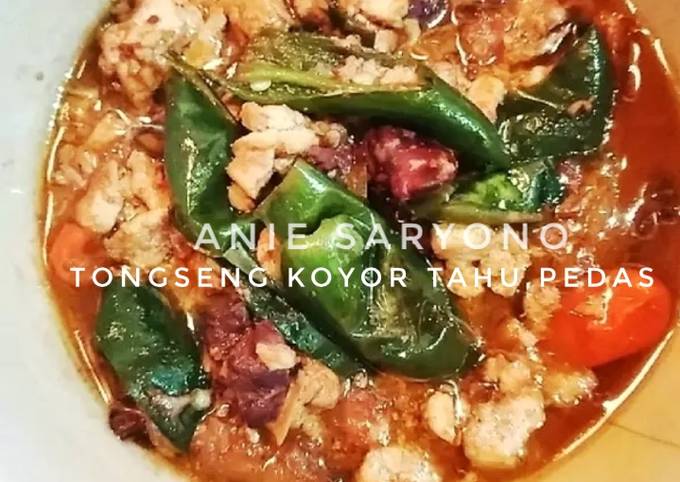 Resep Tongseng Koyor Tahu Pedes Oleh Aniesaryono - Cookpad