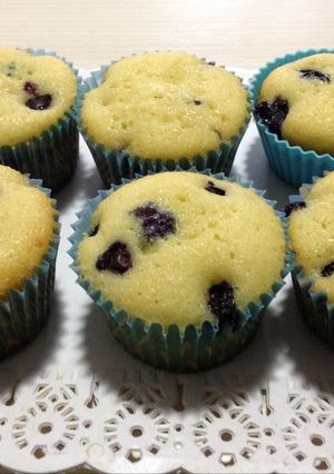 Una foto de Muffins de Arándanos