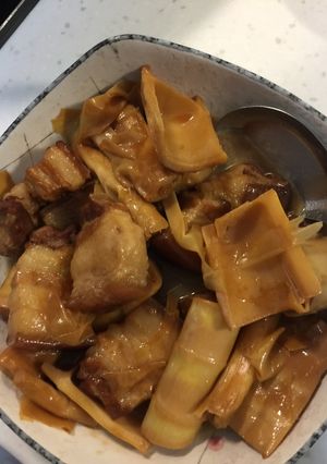 桂竹筍滷肉 的食譜成品照片